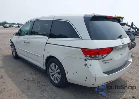 2015 Honda Odyssey Ex-L from USA, damaged, VIN 5FNRL5H64FB125727